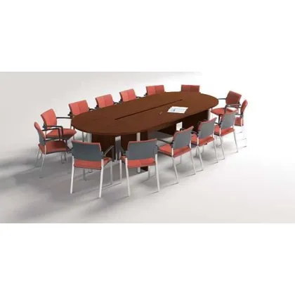 Zdjęcie Designerski, Modułowy Stół Konferencyjny do Eleganckiego Biura - Biuro Serwis