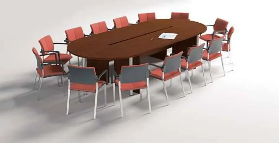 obrazek 1 Designerski, Modułowy Stół Konferencyjny do Eleganckiego Biura - Biuro Serwis