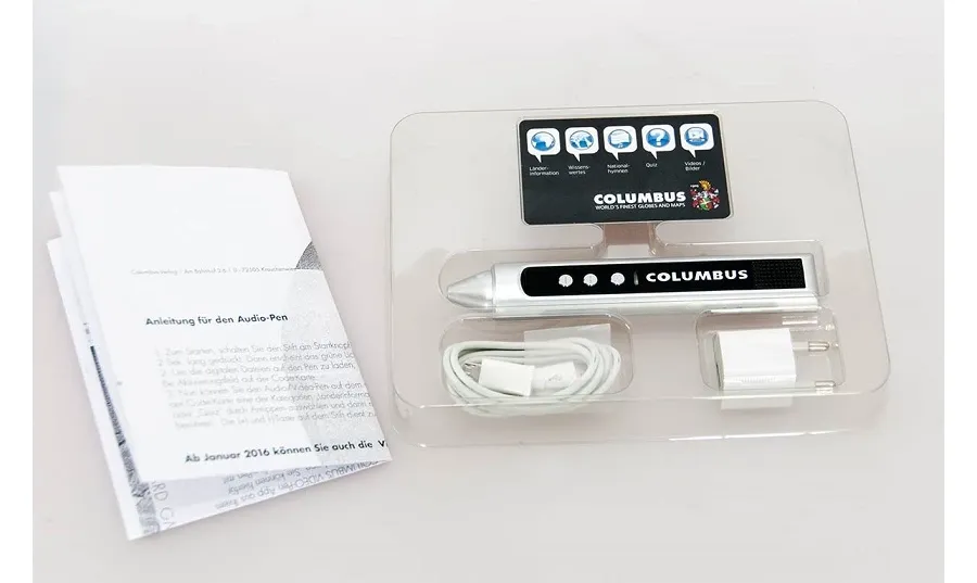 obrazek 5 Stalowy globus biurkowy