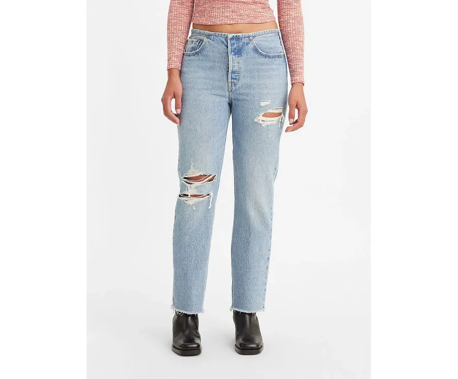 obrazek 1 Levi's® Jeansy 501® A47290000 Niebieski Straight Fit