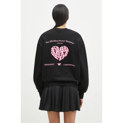 Zdjęcie Carhartt WIP bluza Productions Sweat damska kolor czarny z nadrukiem I034419.89XX