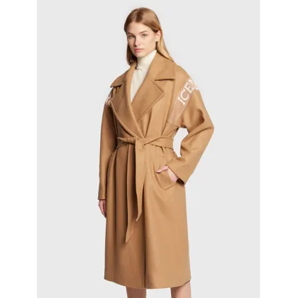 Zdjęcie Iceberg Płaszcz wełniany 22II2P0N0113052 Beżowy Regular Fit