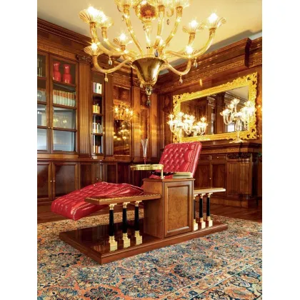 Zdjęcie Piękny duży stylowy szezlong w stylu klasycznym – Mascheroni