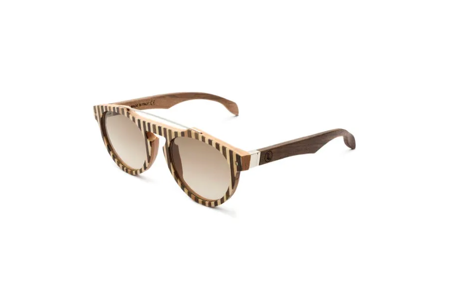 obrazek 2 Drewniane okulary w stylu lat 80-tych - Legno Light