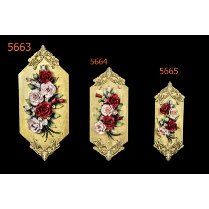 Zdjęcie Elegancka porcelanowa dekoracja ścienna z Włoch