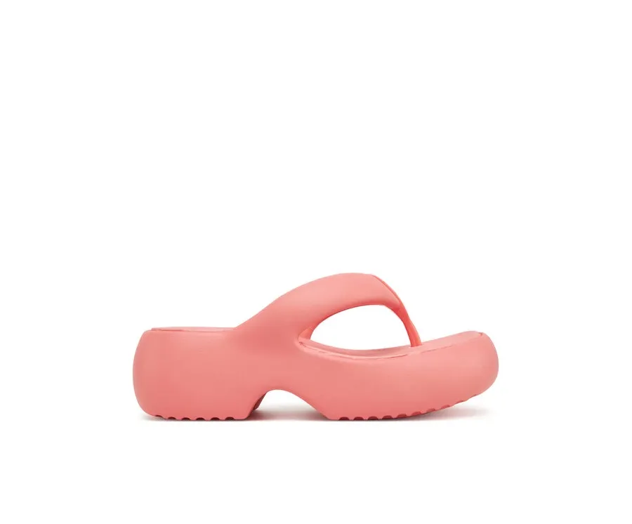 obrazek 1 Melissa Japonki Melissa Free Fuzzy Platform Ad M 35875 Różowy