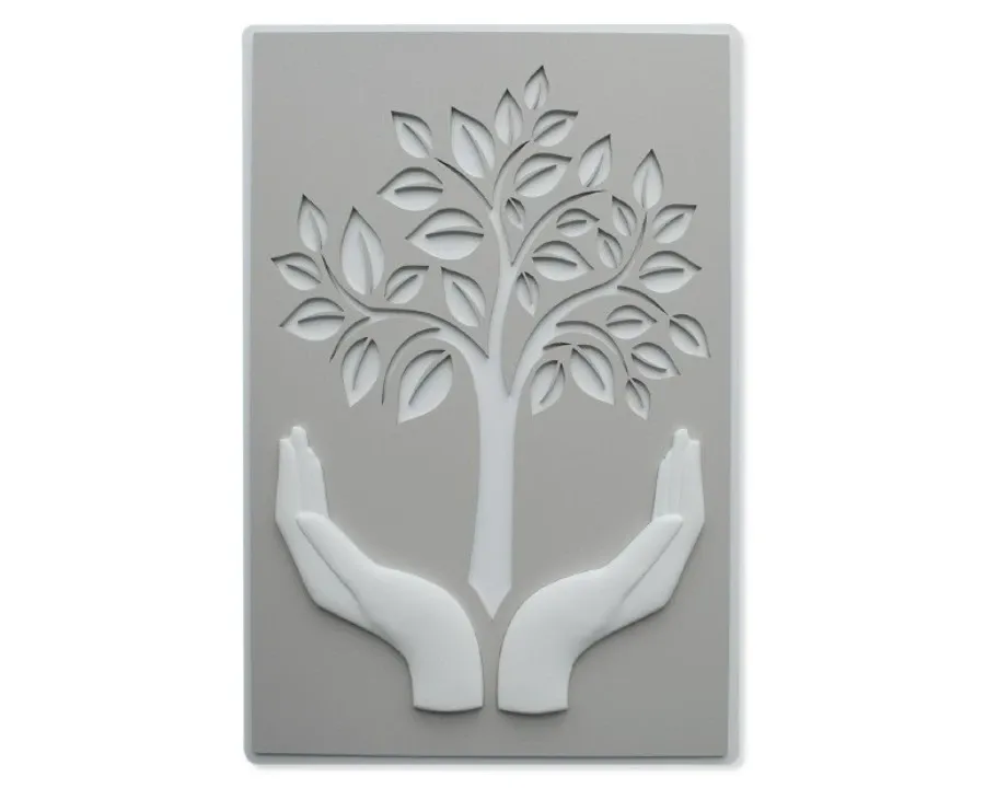 obrazek 1 Panel dekoracyjny 40х60 cm z przedstawieniem dłoni i drzewa