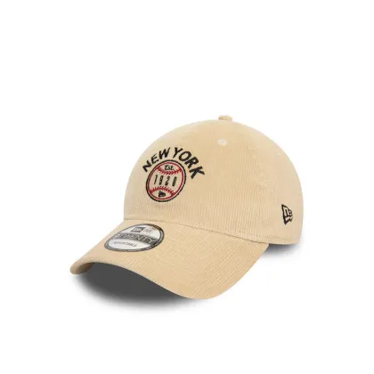 Zdjęcie New Era Czapka z daszkiem Cord 9Twenty New 60565322 Beżowy