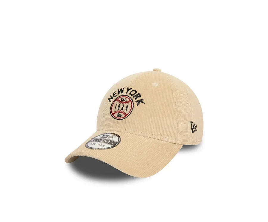 obrazek 1 New Era Czapka z daszkiem Cord 9Twenty New 60565322 Beżowy