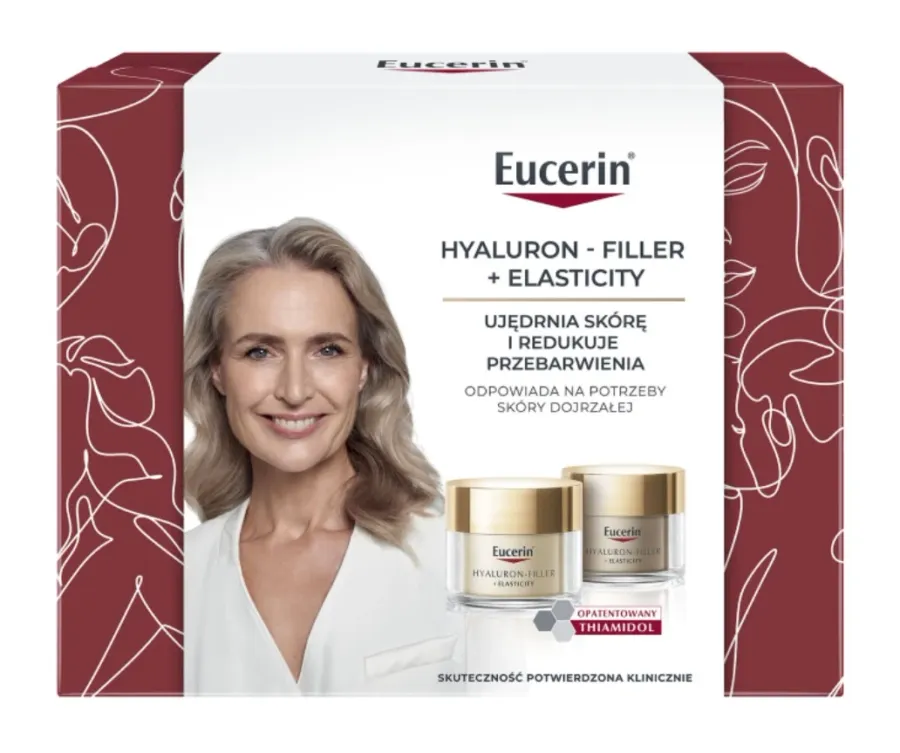 obrazek 1 Eucerin Hyaluron Filler + Elasticity Zestaw kosmetyków przeciwzmarszczkowych