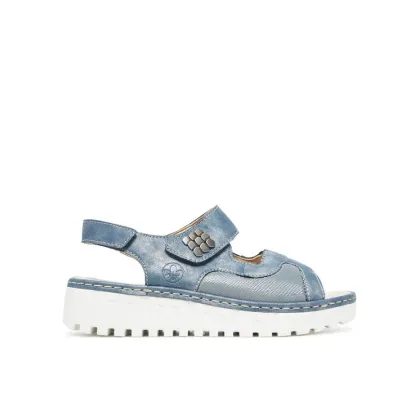 Zdjęcie Rieker Sandały V1389-12 Niebieski