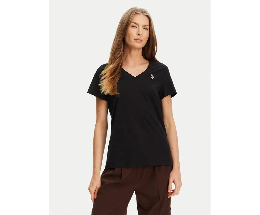 obrazek 1 U.S. Polo Assn. T-Shirt WUP0635 Czarny Classic Fit