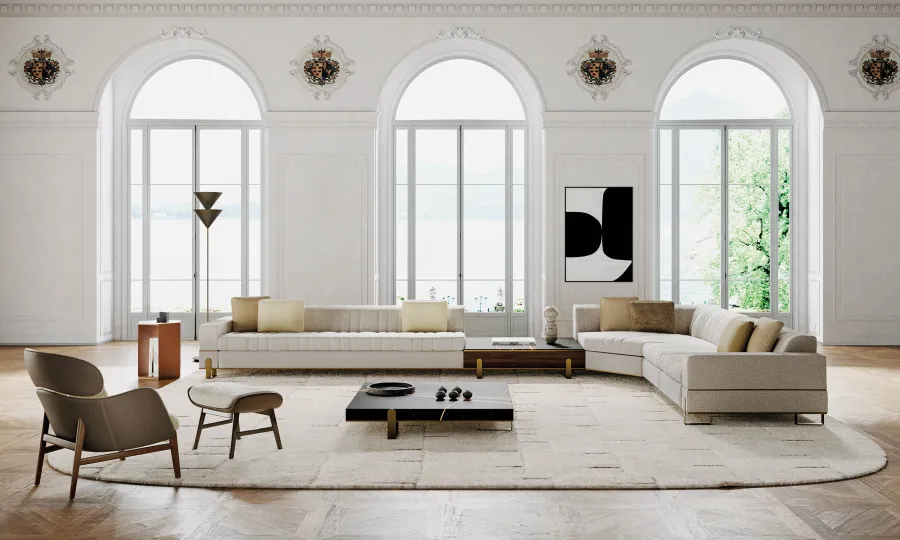 obrazek 6 Gustowny włoski stolik serwisowy - do salonu