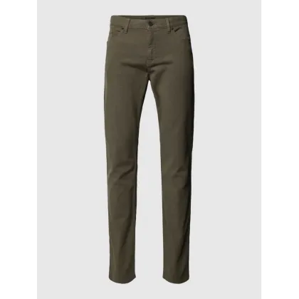 Zdjęcie Chinosy o kroju slim fit z fakturowanym wzorem model ‘Delaware’