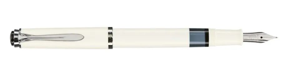 obrazek 1 Pióro wieczne Pelikan Classic M205 White-Silver stalówka EF