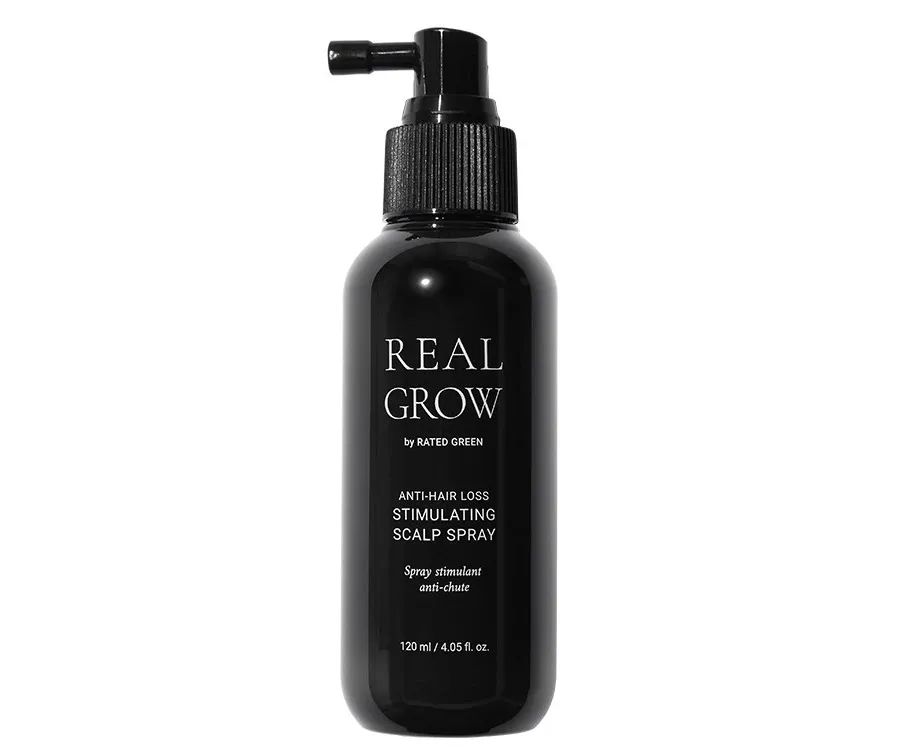 obrazek 1 Rated Green Real Grow Stymulujący spray przeciw wypadaniu włosów 120 ml 120 ml