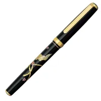 Picture A unique Vicoh Modern Maki-e Phoenix fountain pen