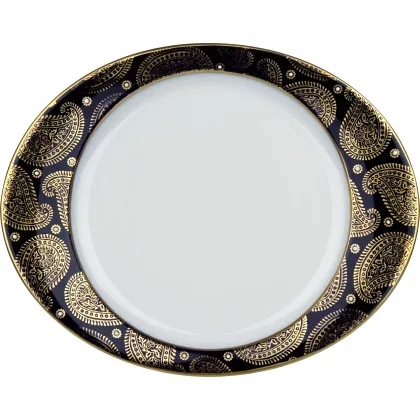 Zdjęcie Oryginalny talerz porcelanowy