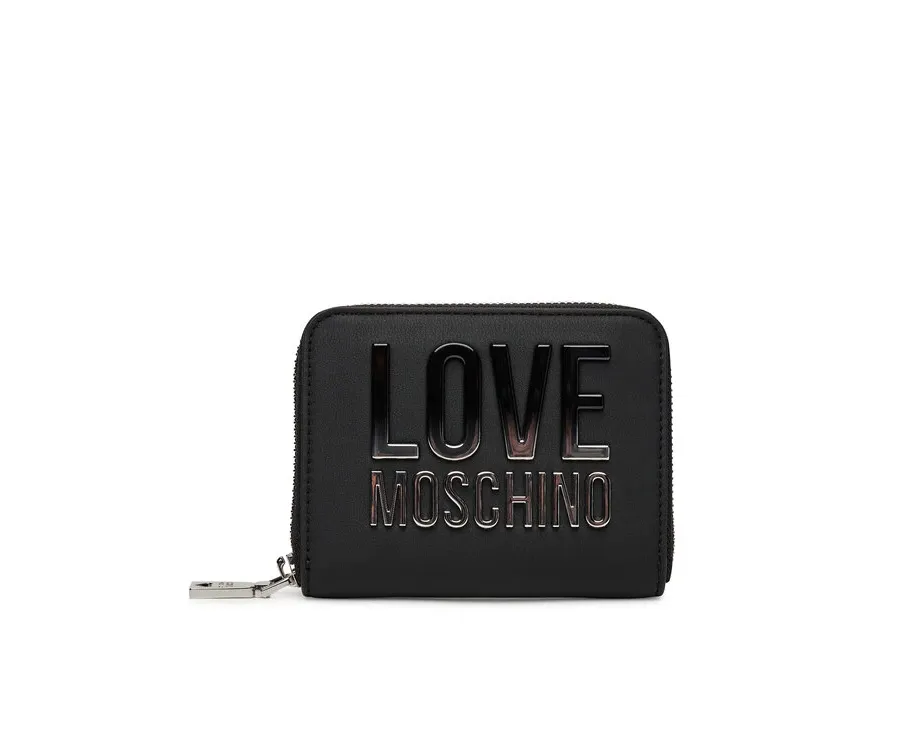 obrazek 1 LOVE MOSCHINO Duży Portfel Damski JC5732PP0MKD000B Czarny