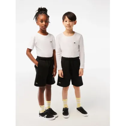 Zdjęcie Lacoste Szorty sportowe GJ9733 Czarny Regular Fit