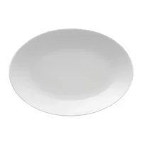 Picture Stylish porcelain olive platter from the Broadway White collection with an elegant and timeless shape - Vista Alegre