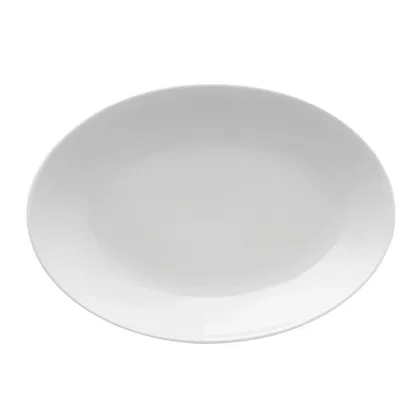 Zdjęcie Stylowy porcelanowy półmisek na oliwki z kolekcji Broadway White z eleganckim i ponadczasowym kształtem - Vista Alegre