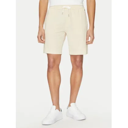 Zdjęcie Tommy Hilfiger Szorty sportowe UM0UM03364 Beżowy Regular Fit
