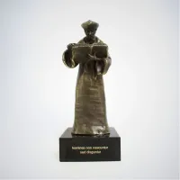 Picture Prestigious plated bronze figurine