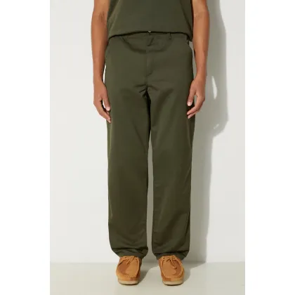 Zdjęcie Carhartt WIP spodnie Simple Pant męskie kolor zielony proste I020075.66602