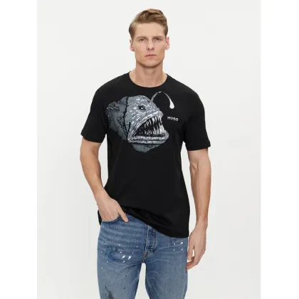 Zdjęcie Hugo T-Shirt Dibeach 50513812 Czarny Regular Fit HUGO