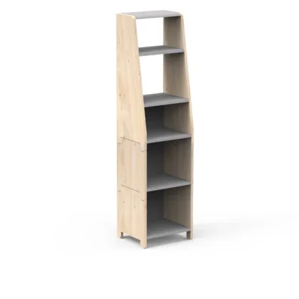 Zdjęcie Podwójny zestaw dziecięcych półek Asymetry Montessori - Mathy by Bols