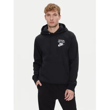 Zdjęcie Nike Bluza Club Bb IB8398 Czarny Regular Fit