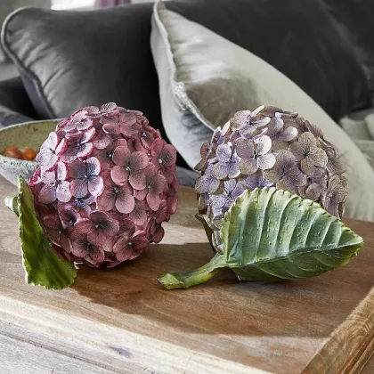 Zdjęcie Dekoracja kwiatowa, zestaw 2 szt. Hortensie