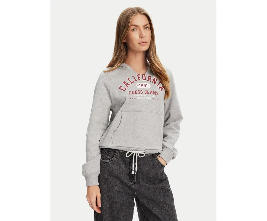 obrazek 1 Guess Jeans Bluza W5YQ14 KCPR1 Szary Regular Fit
