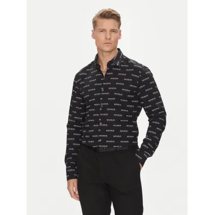 Zdjęcie HUGO Koszula Ermo 50545349 Czarny Slim Fit