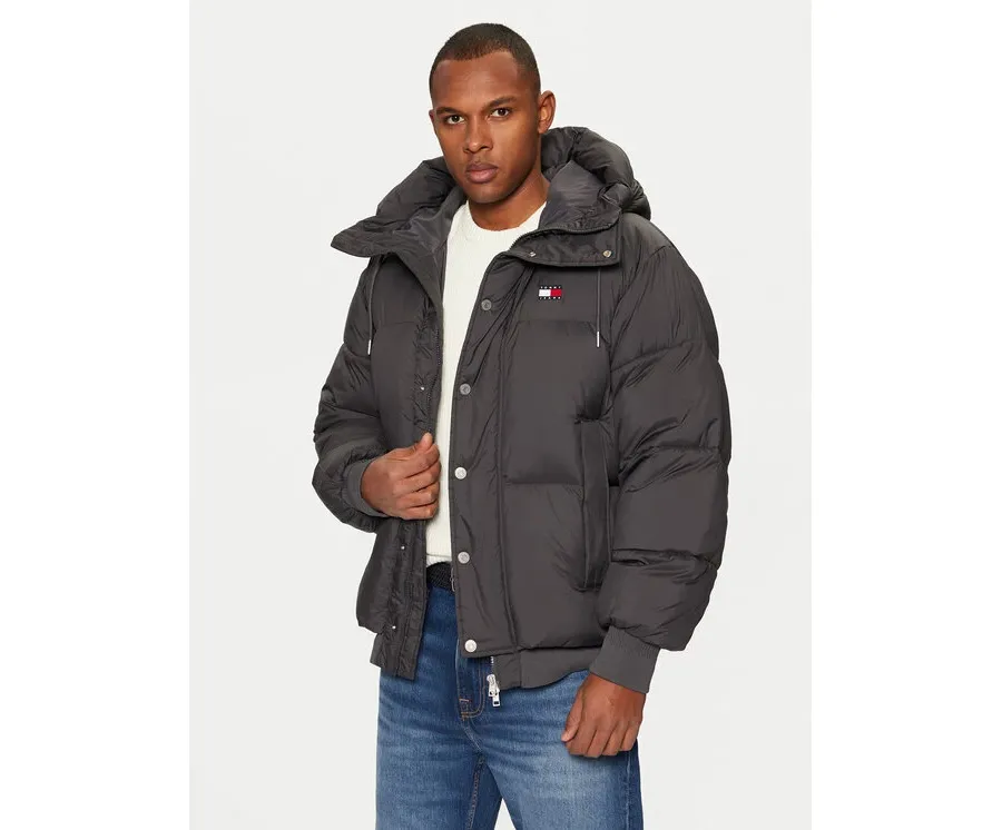 obrazek 1 Tommy Jeans Kurtka puchowa DM0DM21145 Szary Regular Fit