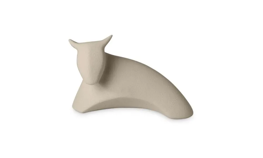 obrazek 5 Ceramiczna figurka woła do szopki 20x12x12 cm