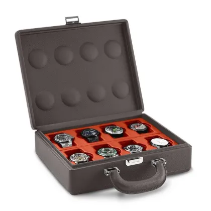 Zdjęcie Stylowy prezent dla miłośników zegarków - walizka do przechowywania czasomierzy