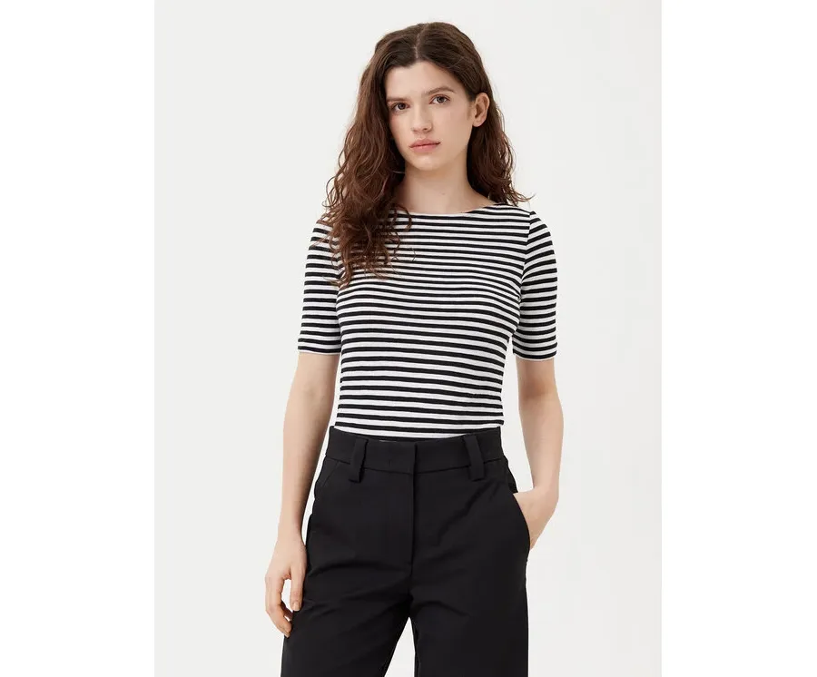 obrazek 1 Marc O'Polo T-Shirt B01219651333 Czarny Regular Fit