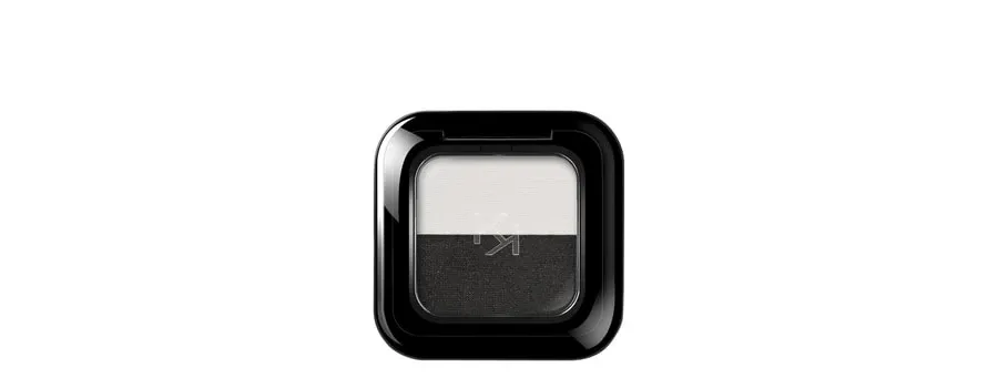 obrazek 1 KIKO Milano Bright Duo Eyeshadow Cień do powiek 1.8 g 18 White / Black
