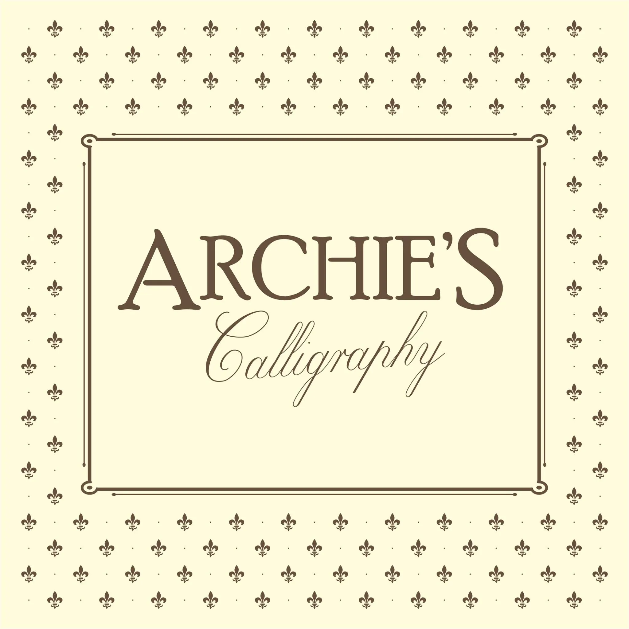 Archie's Calligraphy logo