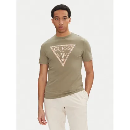 Zdjęcie Guess T-Shirt M5GI06 I3Z14 Zielony Regular Fit