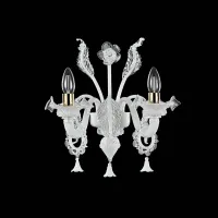 Picture Elegant glass wall lamp - Murano glass straight from Italy