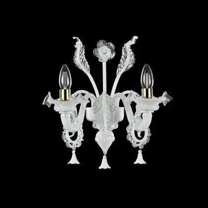 Zdjęcie Elegancki kinkiet szklany - szkło murano prosto z Włoch
