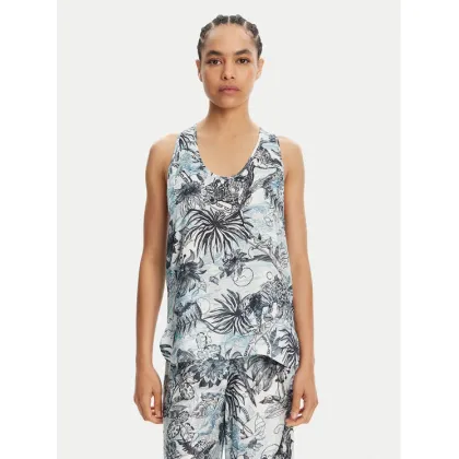 Zdjęcie Just Cavalli Top 78PAH640 Niebieski Regular Fit