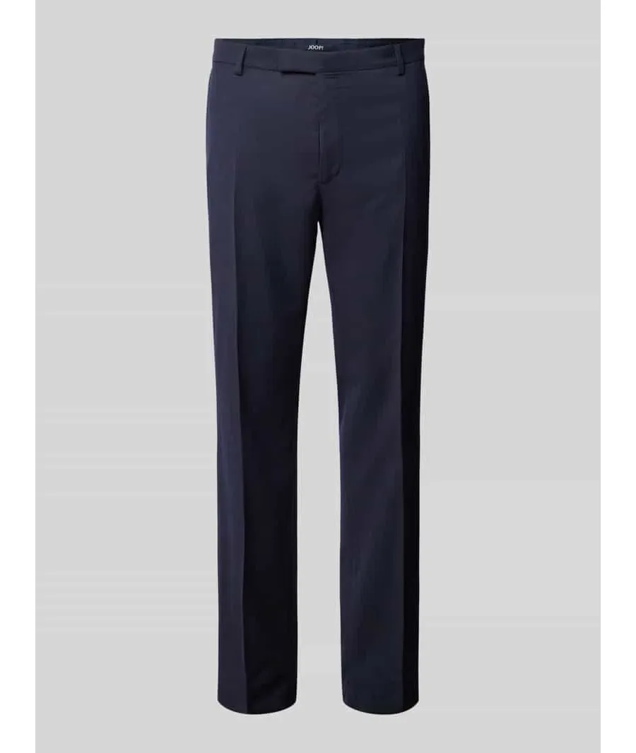 obrazek 1 Spodnie do garnituru o kroju slim fit w kant model ‘Blayr’