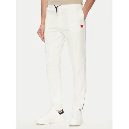 Zdjęcie Guess Spodnie dresowe Korbin Z2BB05 FL04Q Écru Regular Fit