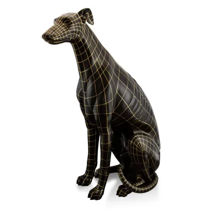 Zdjęcie Ceramiczna duża figura charta włoskiego – Ahura