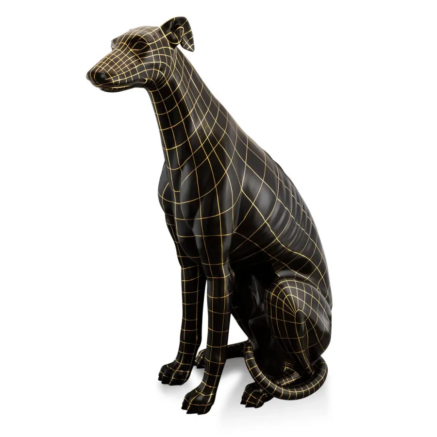 obrazek 1 Ceramiczna duża figura charta włoskiego – Ahura