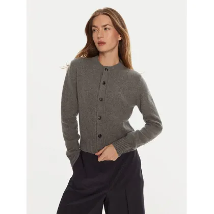 Zdjęcie AMI PARIS Kardigan FKC157005 Szary Regular Fit
